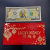 Tiền 2 USD Con Chuột Mạ Vàng 3D Quà Tặng Tết 2024 - anh 1