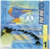 Nam Cực - Antarctica 1 Dollar 2016 UNC Polymer - anh 1