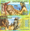 Đảo Phục Sinh - Easter Island 500 Rongo 2011 UNC Polymer - anh 1