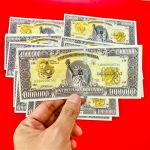Tiền Con Rồng 1 Triệu USD Lưu Niệm Lì Xì Tết 2024 Giáp Thìn,  Tặng Kèm Bao Lì Xì