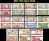 Bộ Tiền Việt Nam 5Xu 1 2 5 10 20 30 50 50 100 500 Đồng 1985 - anh 1