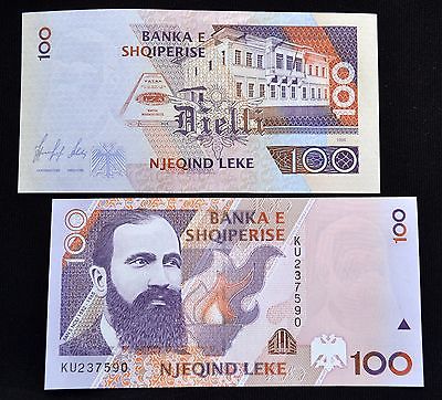 albania100leke1996unc