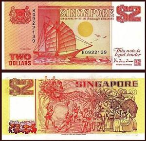 singapore2dollar1990unc