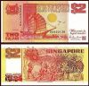 Singapore 2 Dollar 1990 UNC - anh 1