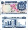Singapore 1 Dollar 1967 UNC - anh 1