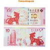 Tiền Con Cọp Macao 10 Lì Xì Tết 2022 - Tặng Kèm Bao Lì Xì - anh 1