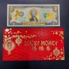 Tiền 2 USD Con Khỉ Mạ Vàng 3D Lì Xì Phong Thủy 2023 - anh 1