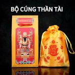 Bộ Cúng Vía Thần Tài, Bộ Cúng Thần Tài, Có Kèm Giấy Hướng Dẫn, Có Khai Quang