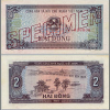 Vietnam 2 Dong 1980 - Tiền Mẫu SPECIMEN - anh 1