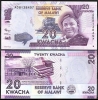 Tiền  20 Kwacha Malawi - anh 1