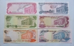 Bộ Tiền VNCH 20 50 100 200 500 1000 Dong 1969 Bộ Hoa Văn