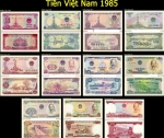 Bộ Tiền Việt Nam 5Xu 1 2 5 10 20 30 50 50 100 500 Đồng 1985