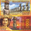 Đảo Phục Sinh - Easter Island 1000 Rongo 2011 UNC Polymer - anh 1