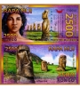 Đảo Phục Sinh - Easter Island 2500 Rongo 2012 UNC Polymer - anh 1