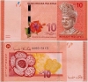 VH 82 : Malaysia 10 Ringgit 2012 UNC - anh 1