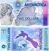 VH 4 : Nam Cực - Antarctica 2 dollar 2014 UNC polymer - anh 1