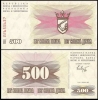 Bosnia and Herzegovina 500 Dinara 1992 UNC - anh 1