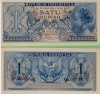 Indonesia 1 Rupiah 1956 UNC - anh 1