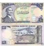 Jordan 10 Dinars 1975 UNC - anh 1