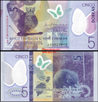 Tiền Con Chuột Sao Tome 5 Dobra Polyme